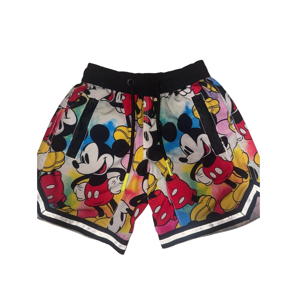 MC2 Saint Barth Disney Mickey Mouse Swim Trunks Boys 2Y Multicolor Beach Shorts